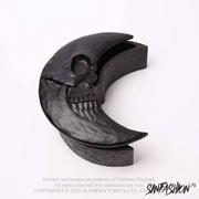 Pojemniki kuchenne - Pudełko Anchemy England Skull Moon Box - miniaturka - grafika 1