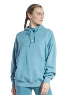 Bluzy damskie - REEBOK BLUZA Z KAPTUREM DAMSKA NIEBIESKA CASUAL S 0A6B5_B* S 0_6 - miniaturka - grafika 1