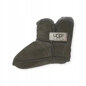 Kozaki damskie - Niskie kozaki ocieplane dziewczęce UGG 18 - miniaturka - grafika 1