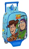 Plecaki - Safta TOY STORY Ready to Play plecak z wózkiem, idealny dla dzieci w różnym wieku, wygodny i wszechstronny, jakość i wytrzymałość, 22x10x27 cm, jasnoniebieski, Jasnoniebieski, Estándar, Casual - miniaturka - grafika 1