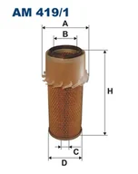 Filtry powietrza - Filtron AM 419/1 FILTR POWIETRZA - miniaturka - grafika 1