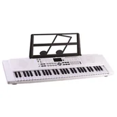 Instrumenty klawiszowe - Keyboard MUSICMATE MM-01 Biały - miniaturka - grafika 1