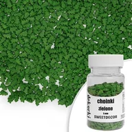 Dodatki do ciast w proszku - Posypka cukrowa CHOINKI ZIELONE mini Sweet Decor, 30 g - miniaturka - grafika 1