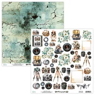 Scrapbooking - Papier z emementami do scrapbookingu 30x30 - Mintay - Photographer - miniaturka - grafika 1