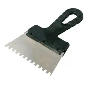 Narzędzia murarskie - Pro Szpachla nierdzewna do sztablatury 250mm ząb 6x 6mm 61108 - miniaturka - grafika 1