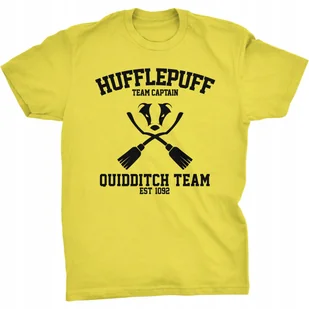 Hufflepuff Quidditch Team Koszulka Harry Potter - Koszulki męskie - miniaturka - grafika 1