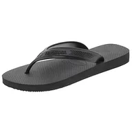 Klapki i japonki męskie - Havaianas Top Max klapki męskie, Czarny, 39/40 EU - miniaturka - grafika 1