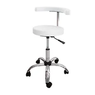 Krzesła i taborety kosmetyczne - TF MEDI Taboret fryzjerski Rodzaj obicia: Skaj Basic, Rodzaj podstawy: 29 - miniaturka - grafika 1