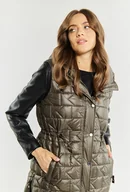 Kamizelki damskie - Długa kamizelka damska - Monnari - miniaturka - grafika 1