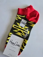 Skarpetki damskie - Kolorowe skarpety Happy Socks stopki unisex rozmiar 41-46 (3564) - miniaturka - grafika 1