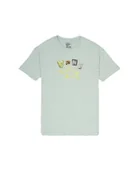 Koszulki i topy damskie - T-shirt Damski VANS Perforate OS SS Gray Olive VN000PREEMW1 S - miniaturka - grafika 1