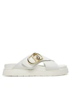 Buty dla dziewczynek - Liu Jo Klapki 4A5707 P0102 Biały - miniaturka - grafika 1