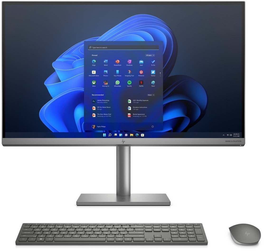 HP All in One  ENVY 27-cp0000nl / 67D08EA / Intel i5-12 / 16GB / SSD 512GB / NVIDIA RTX 3050 / UHD / Win 11 Pro / Szary