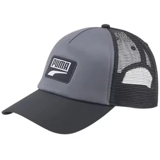 Czapki męskie - Czapka z daszkiem Puma Trucker Cap czarna - grafika 1