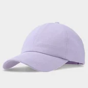 Czapki i chusty sportowe męskie - Czapka Z Daszkiem Damska 4F Sportowa Kaszkietówka Fioletowa 4FWSS25ACABU368 S/M Fioletowy - miniaturka - grafika 1
