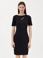 Sukienki - Calvin Klein Sukienka koktajlowa K20K208174 Czarny Regular Fit - miniaturka - grafika 1