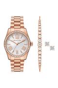 Zegarki damskie - Michael Kors zegarek damski kolor różowy - miniaturka - grafika 1