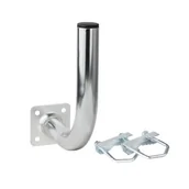Pozostałe akcesoria sieciowe - Uchwyt balkonowy 200mm z cybantami M8 stal ocynk - miniaturka - grafika 1