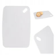 Deski do krojenia - Deski deska do krojenia 30x20 cm kremowa plastikowa solidna kuchenna - miniaturka - grafika 1