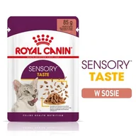 Mokra karma dla kotów - ROYAL CANIN Sensory Taste w sosie dla wybrednych kotów 12x85 g - miniaturka - grafika 1