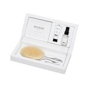 Zestawy kosmetyków damskich - Silver Spa Brush zestaw srebrna szczotka do włosów + Argan Moisturizing Elixir 20 ml + Leave-in Conditioning Spray 50 ml - miniaturka - grafika 1