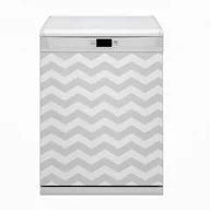 Dekoracje domu - Mata Bluedecor Magnes na zmywarkę Szary zyg zak 60x80 - miniaturka - grafika 1