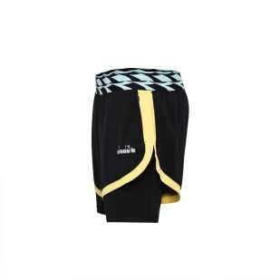 Spodenki krótkie damskie DIADORA L. DOUBLE LAYER SHORTS - Spodenki damskie - miniaturka - grafika 3