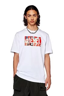 Koszulki męskie - Diesel Koszulka męska, 100 cm, L - grafika 1