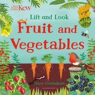 Kew: Lift and Look Fruit and Vegetables (Board book) - Pozostałe książki - miniaturka - grafika 1
