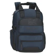 Torby na laptopy - Pepe Jeans Bromley Plecak na Laptopa 15,6 cala Niebieski 28 x 40 x 16 cm Poliester 17,92 l by Joumma Bags, Niebieski, Talla única, plecak na laptopa - miniaturka - grafika 1