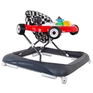 Chodziki - Sun Baby Chodzik wyścigówka czerwono czarny 5907478641290 - miniaturka - grafika 1