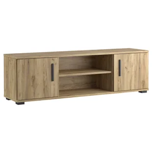 Stojąca szafka rtv dąb craft F7-M70 - Szafki RTV - miniaturka - grafika 1