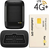 Akcesoria do nawigacji - Spreest LOKALIZATOR GPS 4G DO AUTA SAMOCHODU GNIAZDO OBD + KARTA SIM NA 33 MIESIĘCY - miniaturka - grafika 1