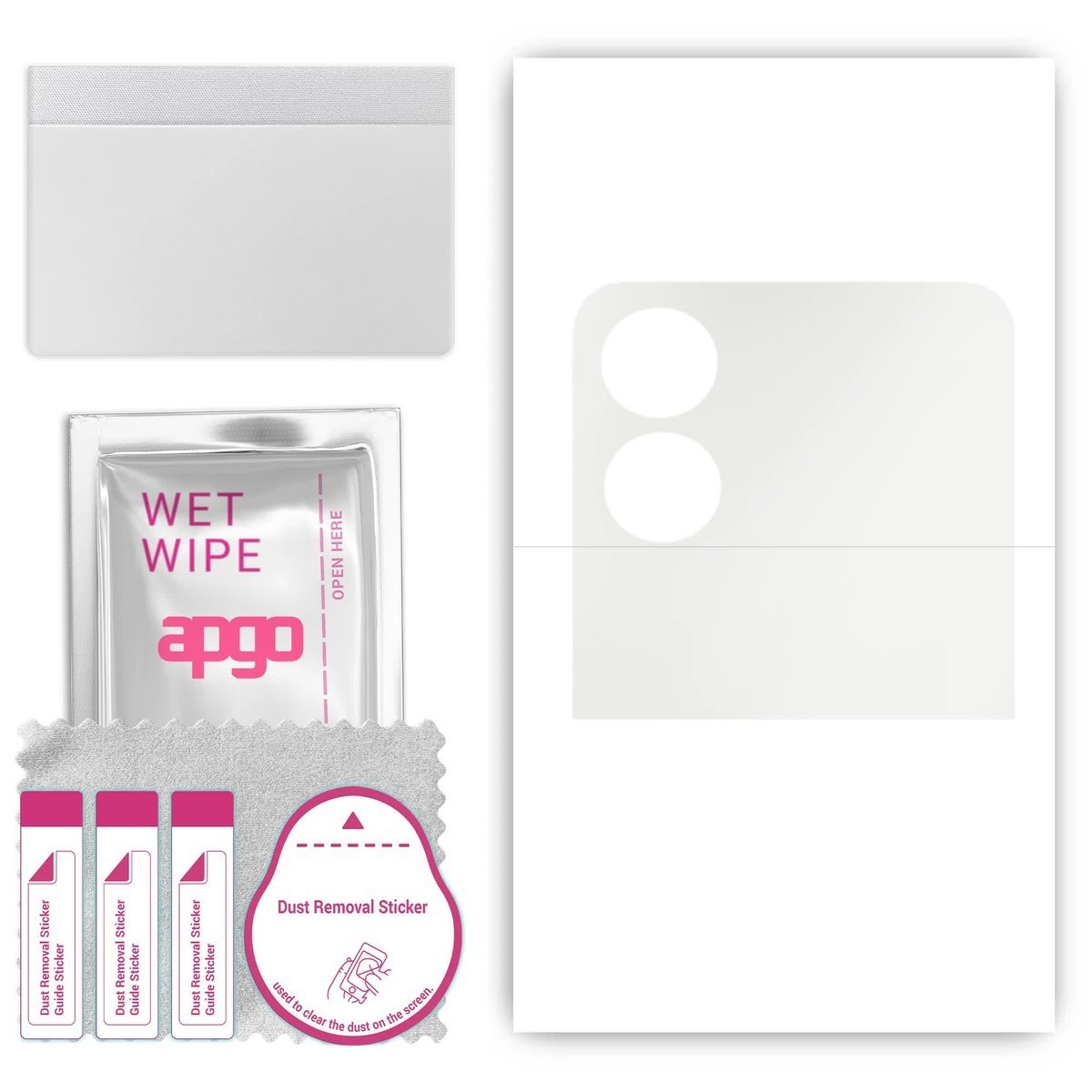 Folia ochronna hydrożelowa MATOWA na ekran do Xiaomi Mix Flip - na cały ekran apgo Hydrogel Matte 5D Full Glue