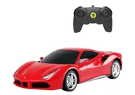 Zabawki zdalnie sterowane - Auto Rc Rastar 1:24 Ferrari 488 Gtb Czerwone - miniaturka - grafika 1
