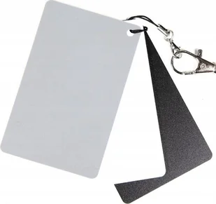 JJC Szara karta JJC 54 x 85 mm wzornik 3w1 - Inne akcesoria studyjne - miniaturka - grafika 1