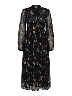 ONLY Sukienka codzienna Eliza 15355021 Czarny Regular Fit - Sukienki - miniaturka - grafika 1