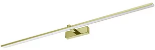Kinkiet łazienkowy nad lustro złoty VENUS 24W IP44 120 cm - Lampy ścienne - miniaturka - grafika 1