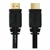 Kable - Unitek KABEL HDMI M/M 1,0m v1.4; GOLD; BASIC Y-C136 - miniaturka - grafika 1