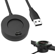 Akcesoria do smartwatchy - Stacja Dokująca Ładowarka Kabel Do Garmin Fenix 5/5X/5S/5+/5X+/5S+/6/6Pro/6S/6S Pr/6X/6X Pro/7/7X Czarna - miniaturka - grafika 1