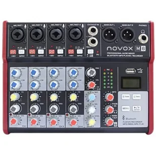 Novox M6 MKII - Miksery DJ - miniaturka - grafika 1