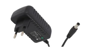 POSB06200A Zasilacz adapter czarny 12W 6V 2A z wtykiem DC - 2.1x5.5 - Ładowarki samochodowe - miniaturka - grafika 1