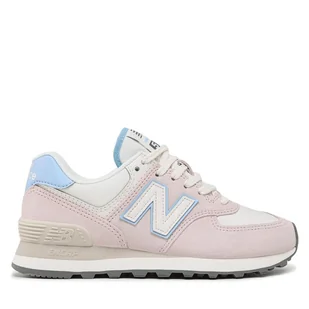 Sneakersy New Balance WL574QC Różowy - Sneakersy damskie - miniaturka - grafika 1