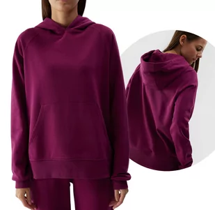 4FWSS24 TSWSF0955 51S FIOLET XS - Bluzy damskie - miniaturka - grafika 1