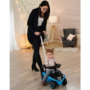 Jeździk Next Blue Bobby Car z Klaksonem i Światłami Lumarko! - Jeździki dla dzieci - miniaturka - grafika 4