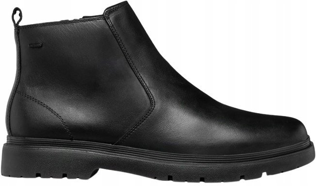 GEOX TRZEWIKI MĘSKIE CZARNE NA ZAMEK ELEGANCKIE 46 1JWA