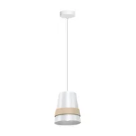 Lampy sufitowe - Milagro Venezia lampa wisząca 1-punktowa biała MLP5437 MLP5437 - miniaturka - grafika 1