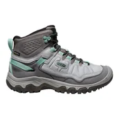 Buty trekkingowe damskie - Damskie buty outdoorowe Keen TARGHEE IV MID WP Alloy/Granite green US 11 - miniaturka - grafika 1