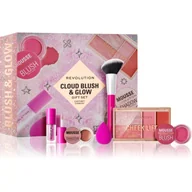 Zestawy kosmetyków damskich - Makeup Revolution Cloud Blush & Glow zestaw do makijażu - miniaturka - grafika 1