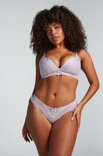 Hunkemöller Stringi Lycke Fioletowy - Majtki damskie - miniaturka - grafika 1